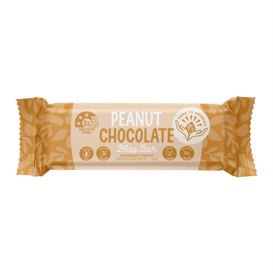 Food to Nourish Bliss bar choc peanut 40g