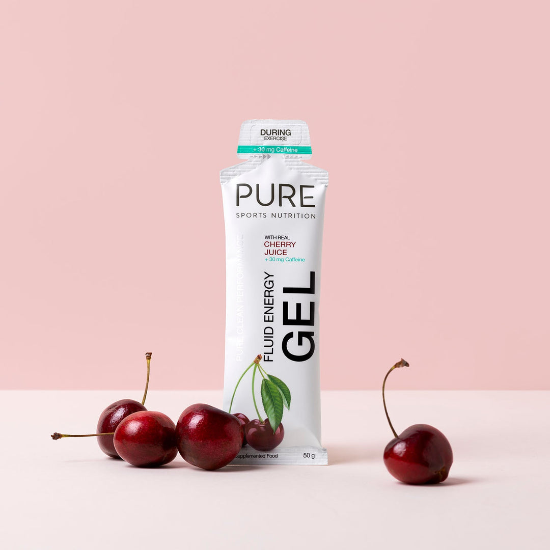 Pure Sports Nutrition Gel Cherry w/ Caffeine 50g