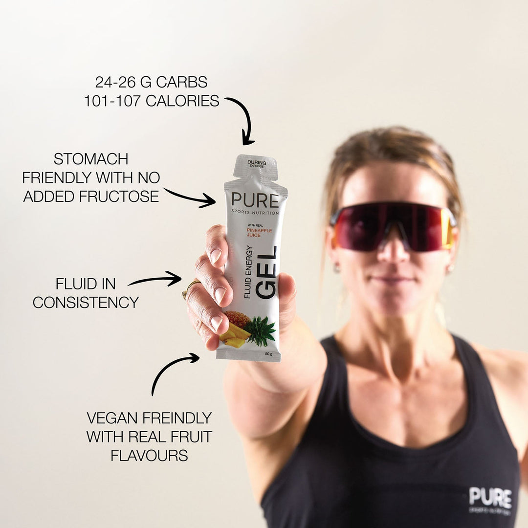 Pure Sports Nutrition Gel Cherry w/ Caffeine 50g