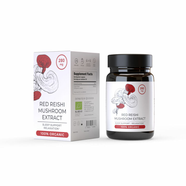 Endoca Red Reishi Mushroom Extract 30 caps