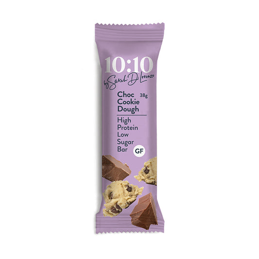 1010 by Sarah Di Lorenzo Protein Snack Bar  - Choc Cookie Dough 38g