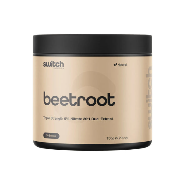 SWITCH NUTRITION Beetroot Triple Strength 6% Nitrate 30:1 Dual Extract 150g