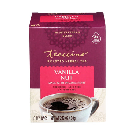 Teeccino Herbal Coffee Vanilla Nut 10tb