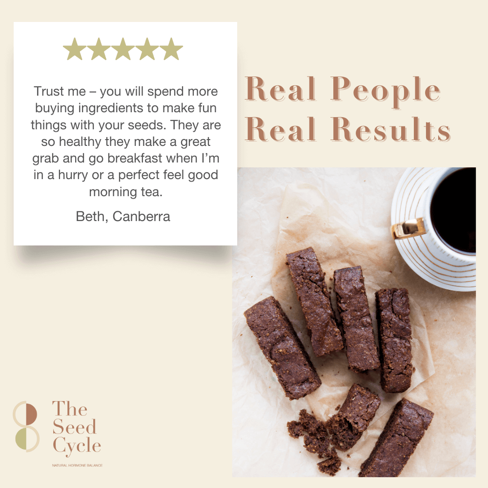 The Seed Cycle Brownie Mix (Phase 1) 430g