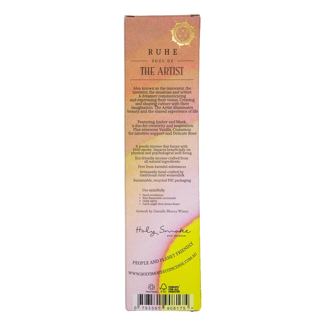 Artist Box - Holy Smokes Eco RUHE Incense