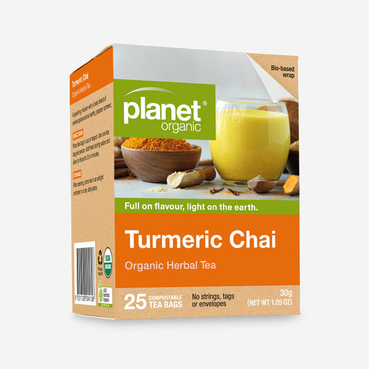 Planet Organic Turmeric Chai 25tb
