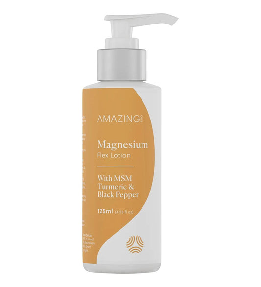 Amazing Oil Magnesium Lotion MSM & Turmeric 125ml
