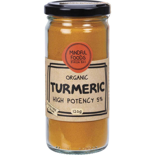 Mindful Foods High Potency Organic Turmeric 120g