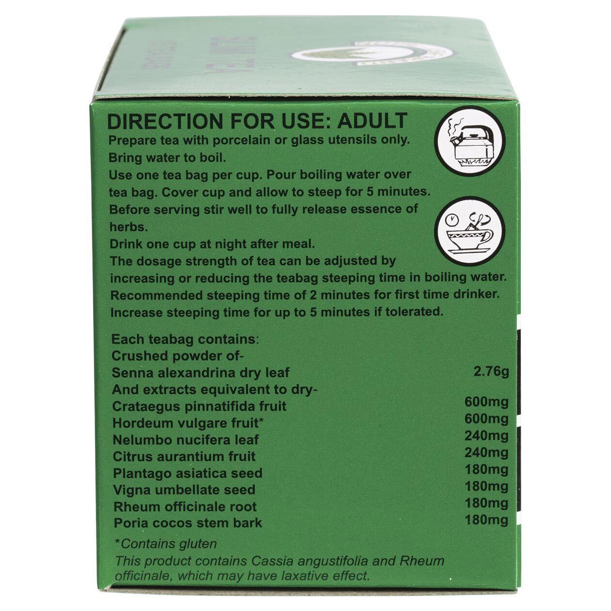 Nutri-leaf Dieters Slim Tea - Extra Strength Tea Bags x15