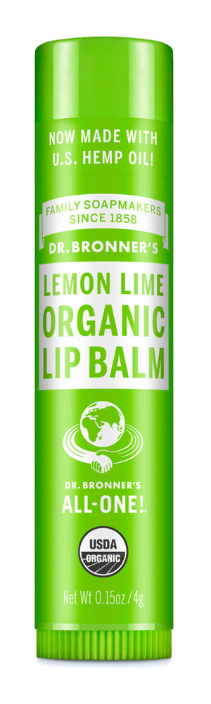 Dr Bronners Lip Balm Lemon Lime