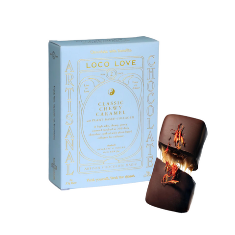LOCO LOVE CLASSIC CHEWY CARAMEL BOX  70G