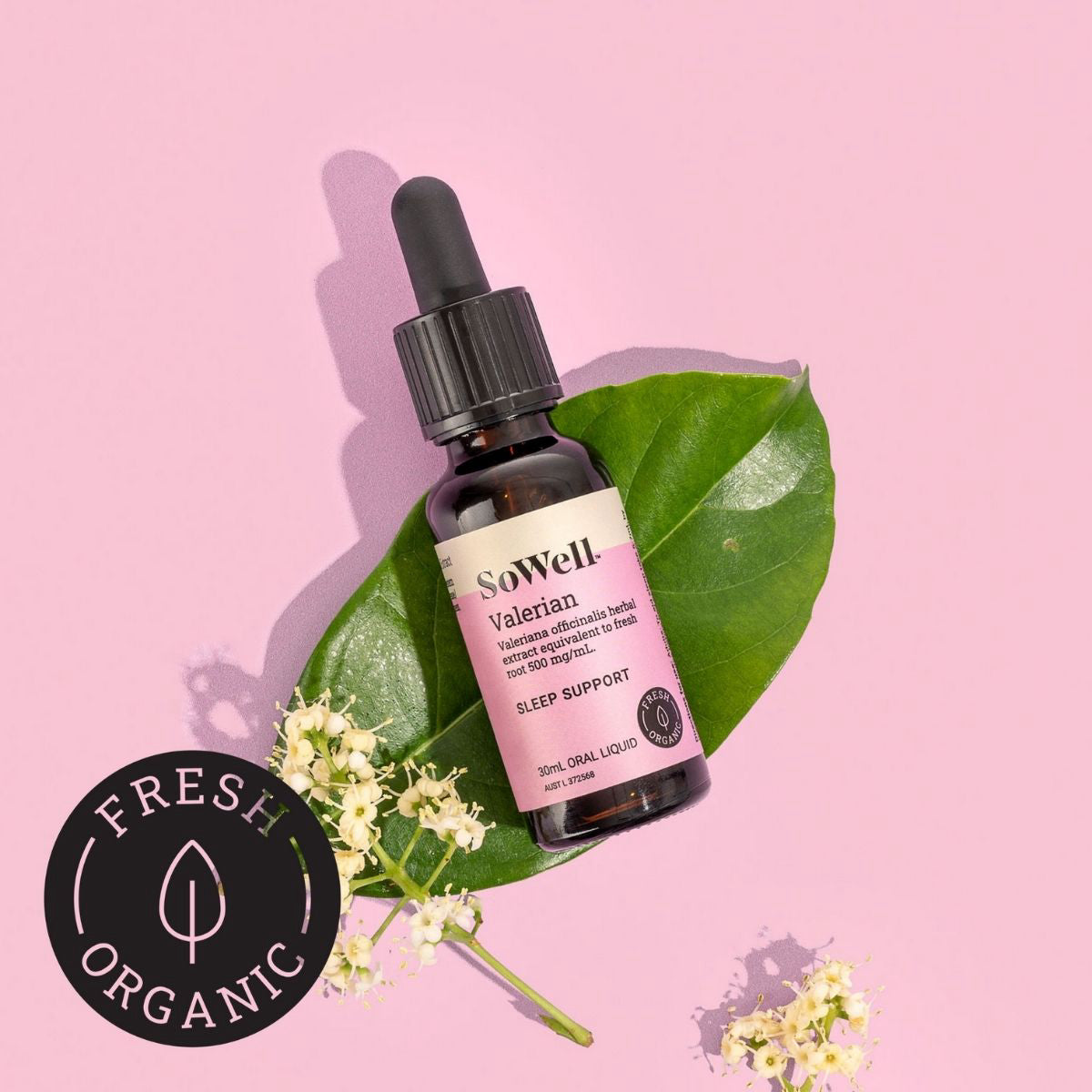 SoWell Organic Valerian Root 30ml