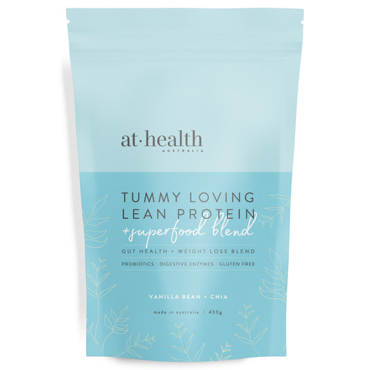 At Health Tummy Loving Whey Protein Isolate Superfood - Vanilla 450g