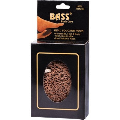 Bass Natural Volcanic Rock for Hands, Feet & Body Rock