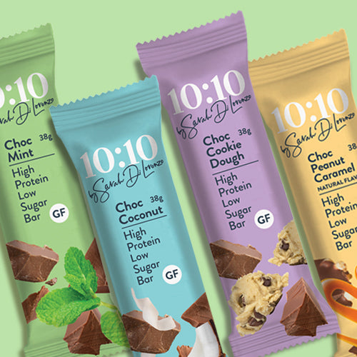 1010 by Sarah Di Lorenzo Protein Snack Bar  - Choc Cookie Dough 38g