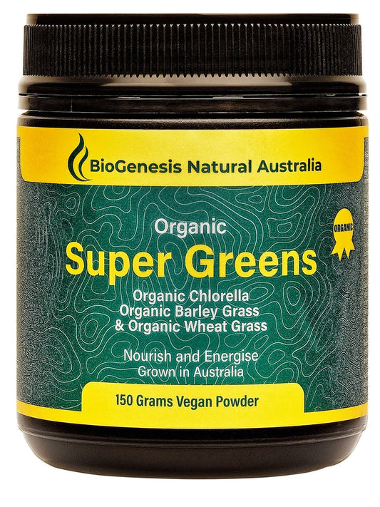 BioGenesis Natural Australian Organic Super Greens 150g