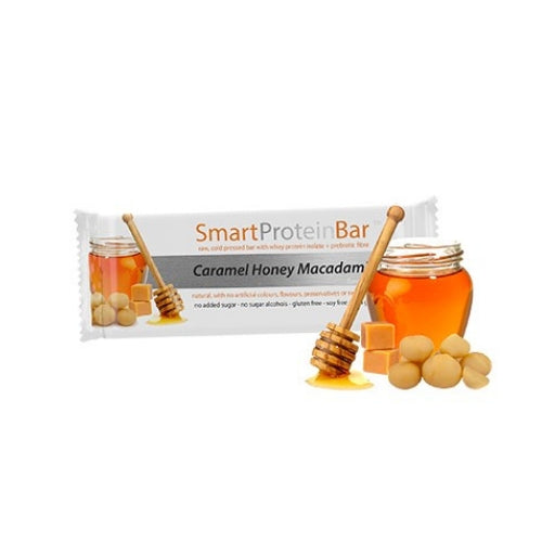 SMART Protein Caramel Honey Macadamia Protein Bar 60g