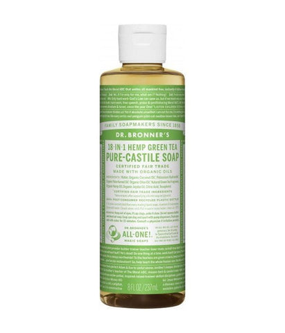 Dr Bronner's Green Tea Castile Liquid Soap 237ml