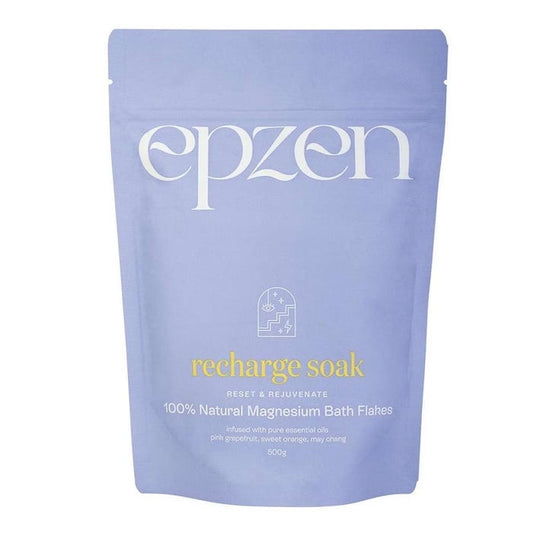 Epzen Magnesium Bath Flakes - Recharge Soak 500g
