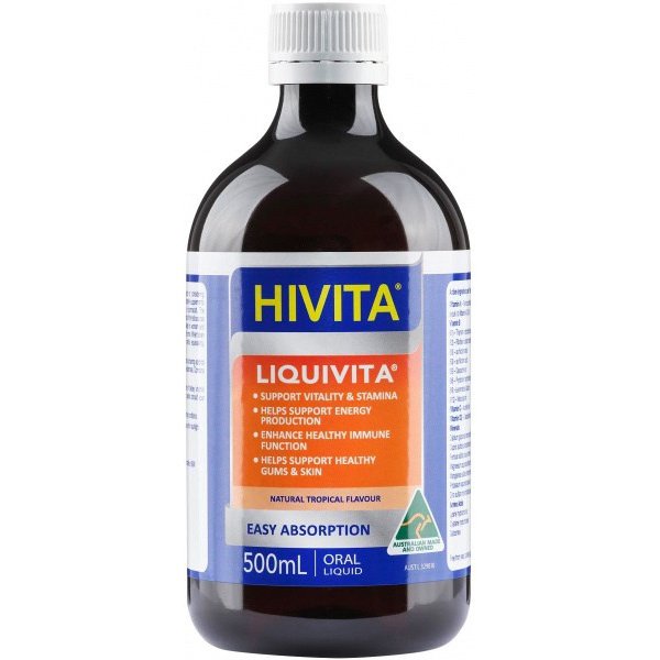 Hivita Liquivita (Liquid Multi) Tropical Flavour Oral Liquid 500ml