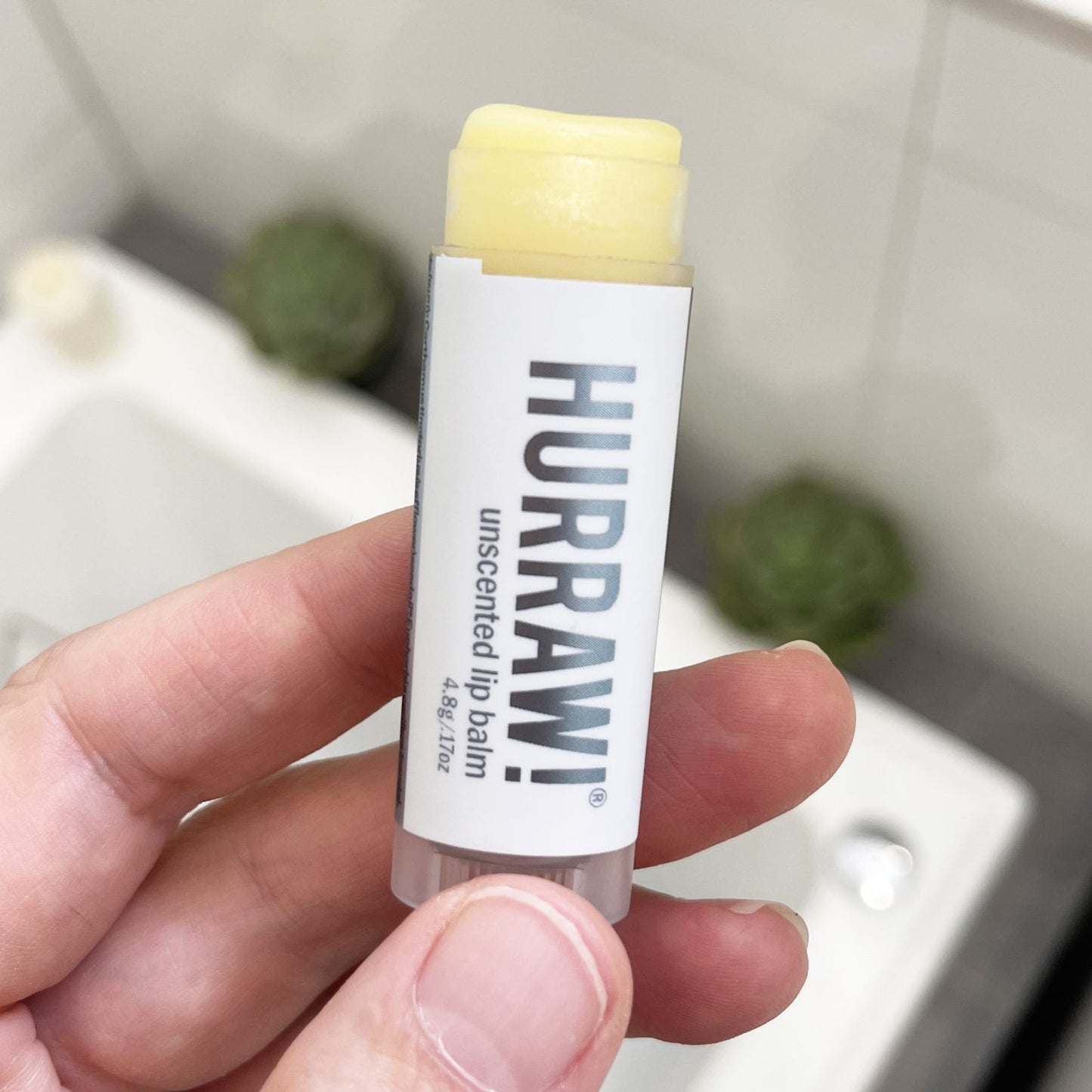 HURRAW! Lip Balm Unscented 4.8g