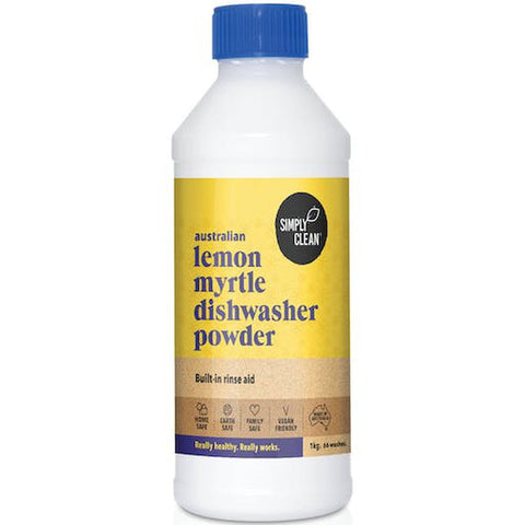 Simply Clean Lemon Myrtle Dishwasher Powder 1kg