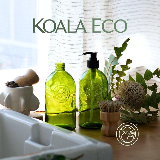 Koala Eco Glass Bottle w/ Pump 500ml