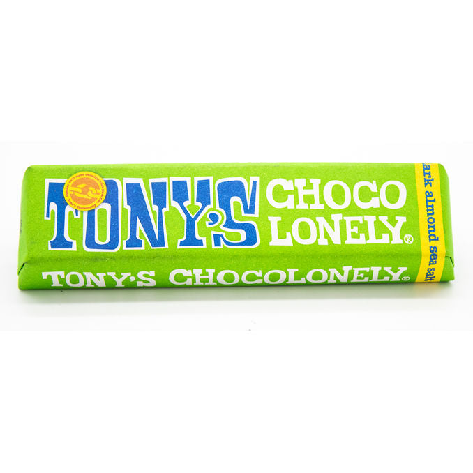 Tony's Chocolonely Dark Almond and Sea Salt 47g