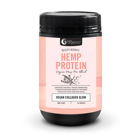NUTRAORGANICS Hemp Protein – Beauty Berries 500g