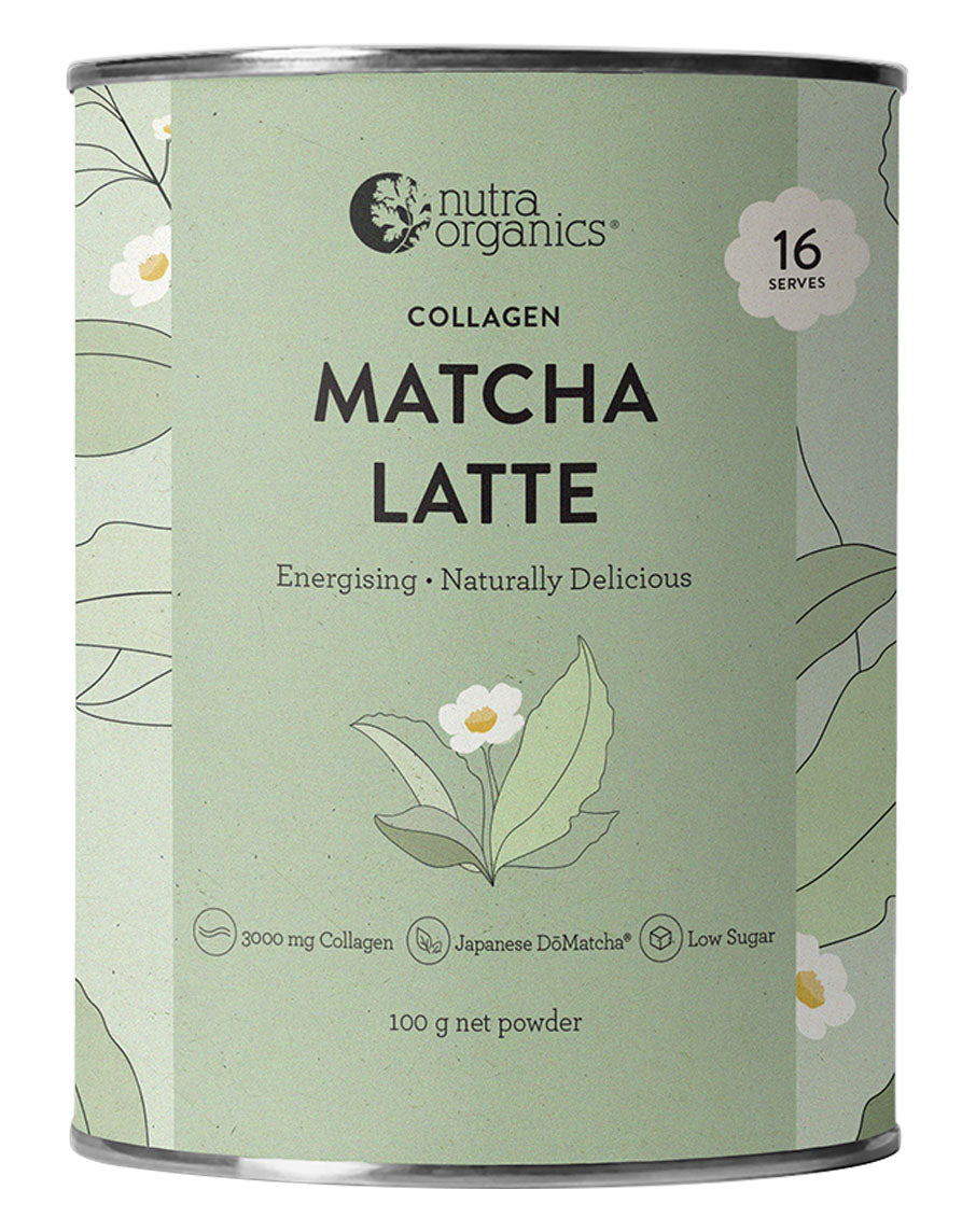 Nutra Organics Matcha Collagen Latte 100g