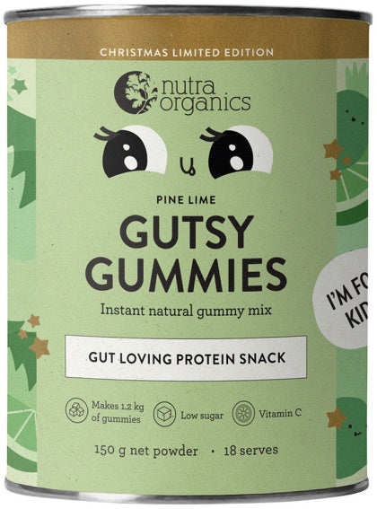 Nutra Organics Gutsy Gummies PineLime 150g