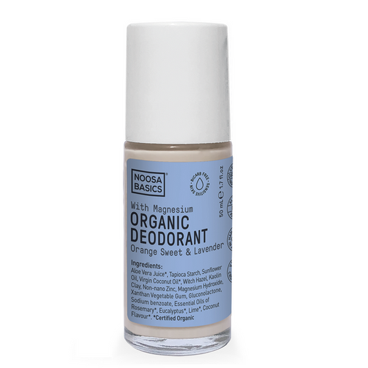 Noosa Basics Deodorant Roll On - Sweet Orange & Lavender 50ml