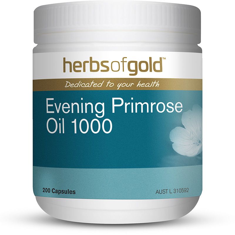 Herbs of Gold Evening Primrose Oil 1000