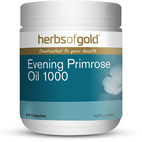 Herbs of Gold Evening Primrose Oil 1000 400vc