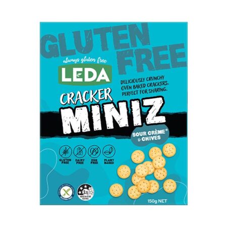Leda Miniz Sour Cream & Chives 150g