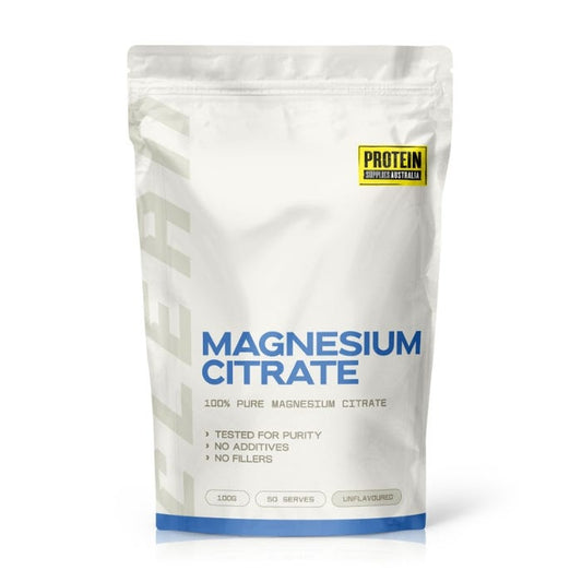 Protein Supplies Australia Magnesium Citrate 100g