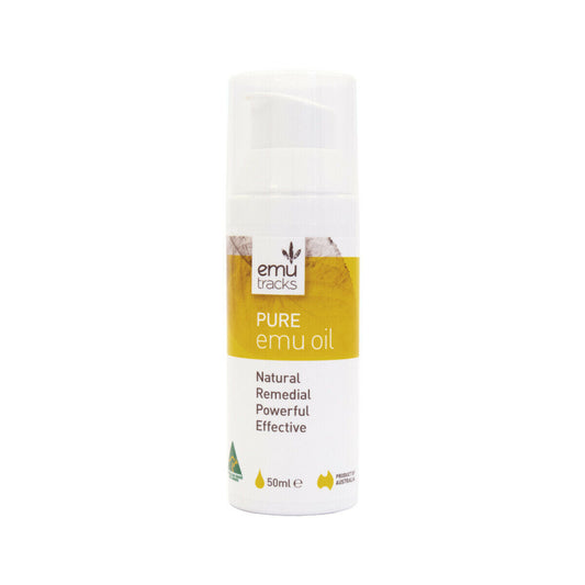 Emu Tracks Pure Emu Oil (Bio-Active Emu Oil) 50mL