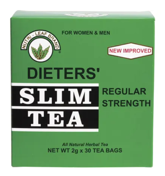Nutri-Leaf Herbal Tea Bags Dieter's Tea Regular 30pk