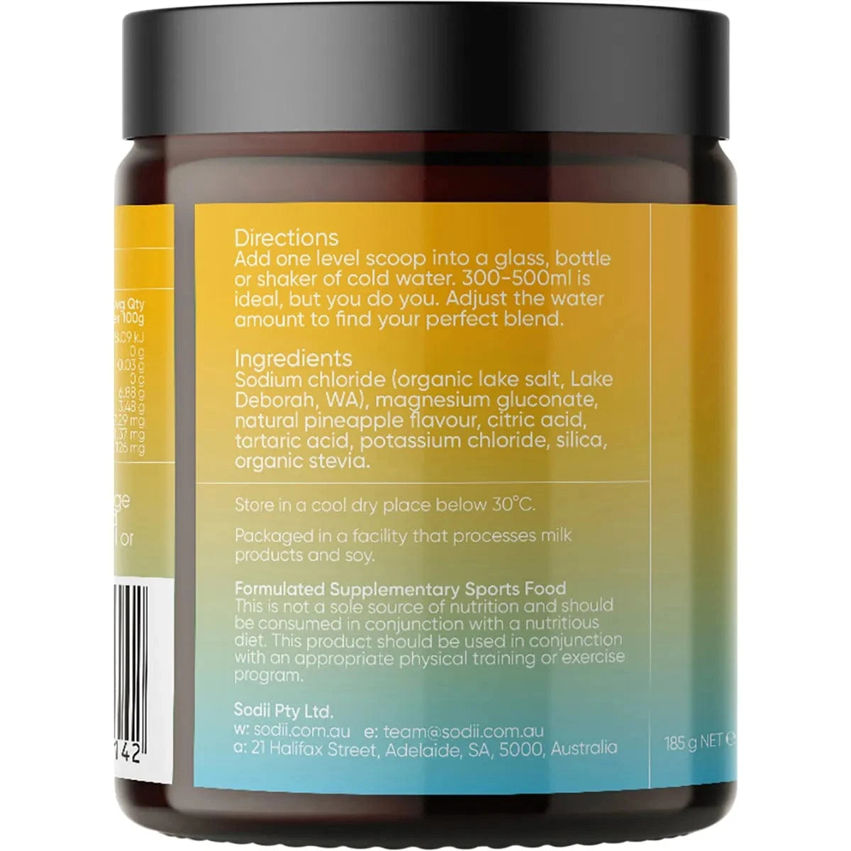 Sodii Salty Pineapple 185g