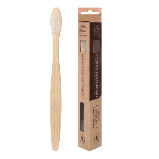 Eco Basics Bamboo Tooth brush Adult Medium