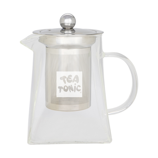 Tea Tonic Glass Tea Pot Square 400ml