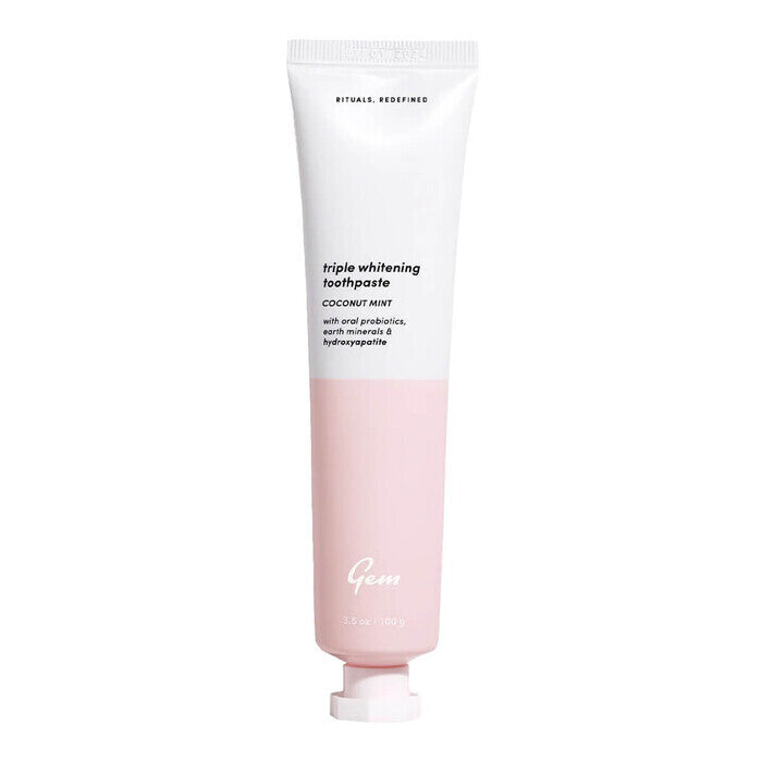 Gem Triple Whitening Toothpaste - Coconut Mint - 100g