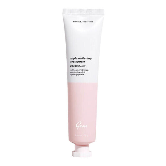 Gem Triple Whitening Toothpaste - Coconut Mint - 100g