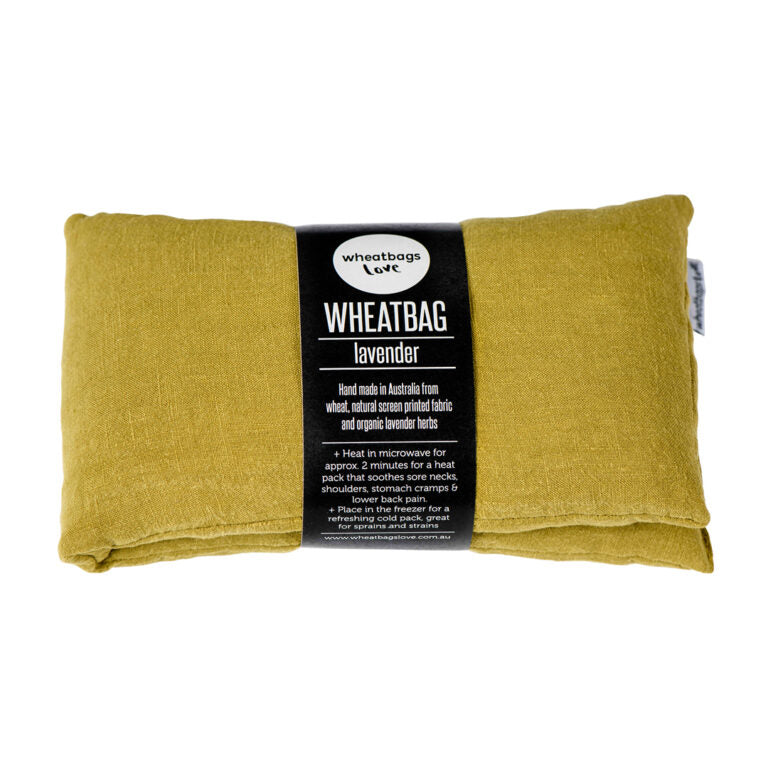 Wheatbags Love Luxe Linen Pistachio Lavender Scent 1pk