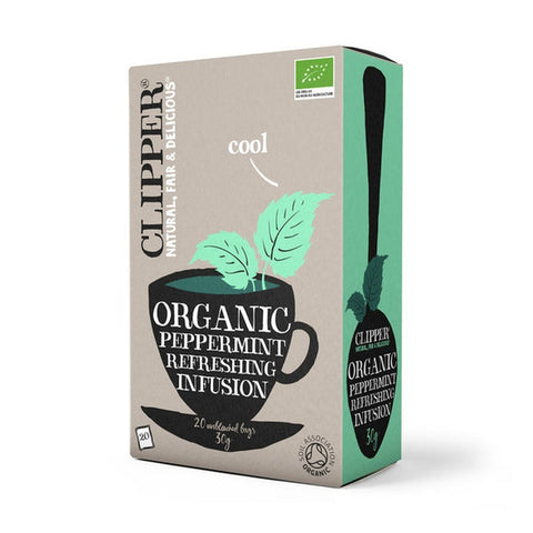 CLIPPPER Organic Peppermint Tea 20bags