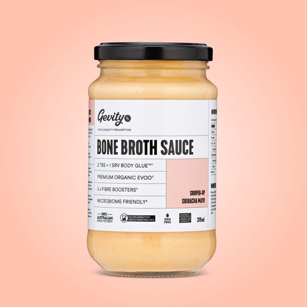 GEVITY Rx Bone Broth Sauce Souped-Up Sriracha Mayo 375mL