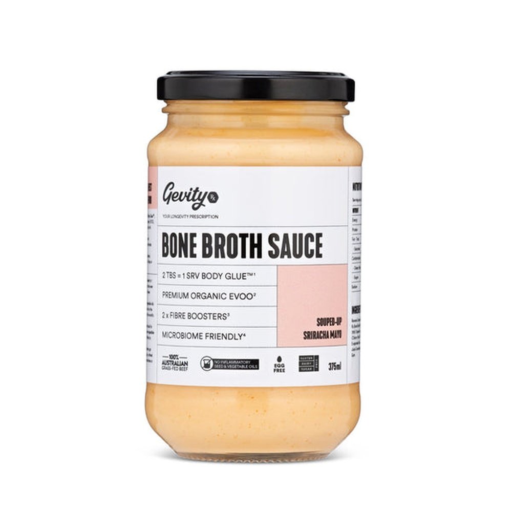 GEVITY Rx Bone Broth Sauce Souped-Up Sriracha Mayo 375mL