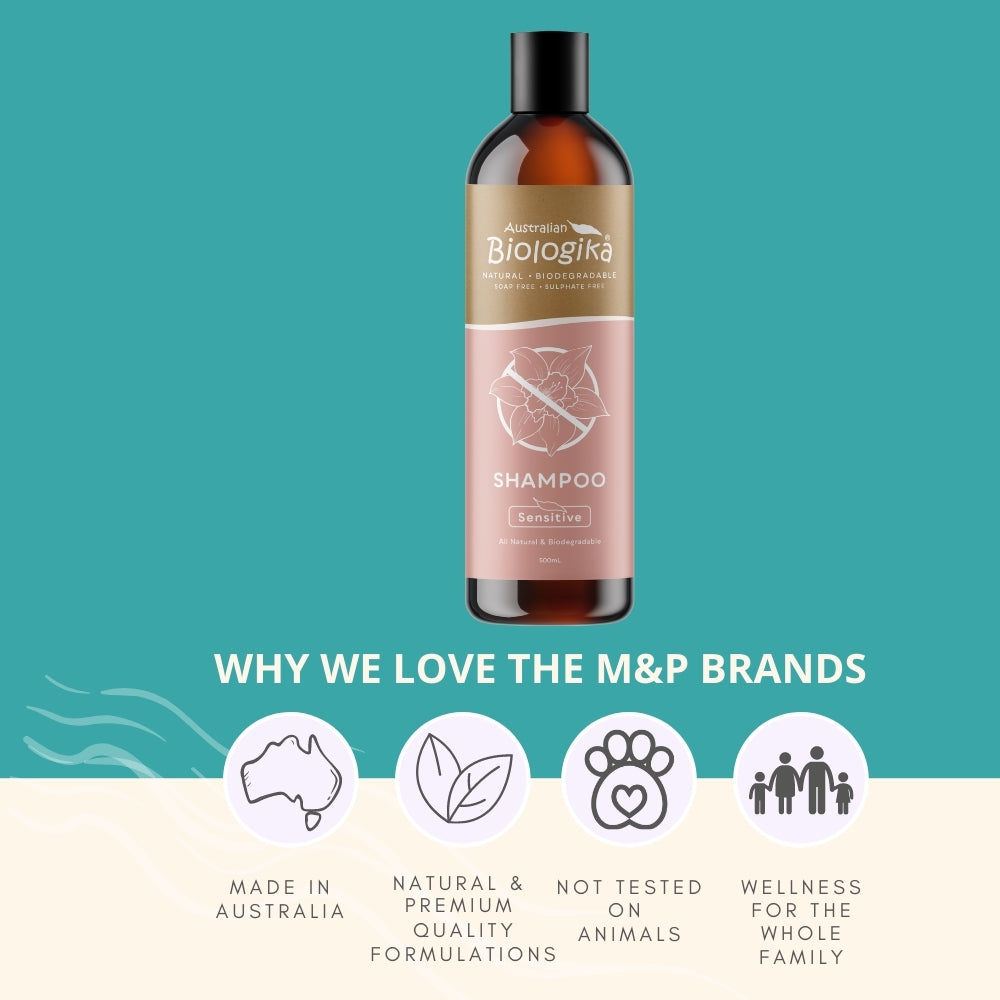 BIOLOGIKA Sensitive Shampoo 500mL – Sensitive Hair Types