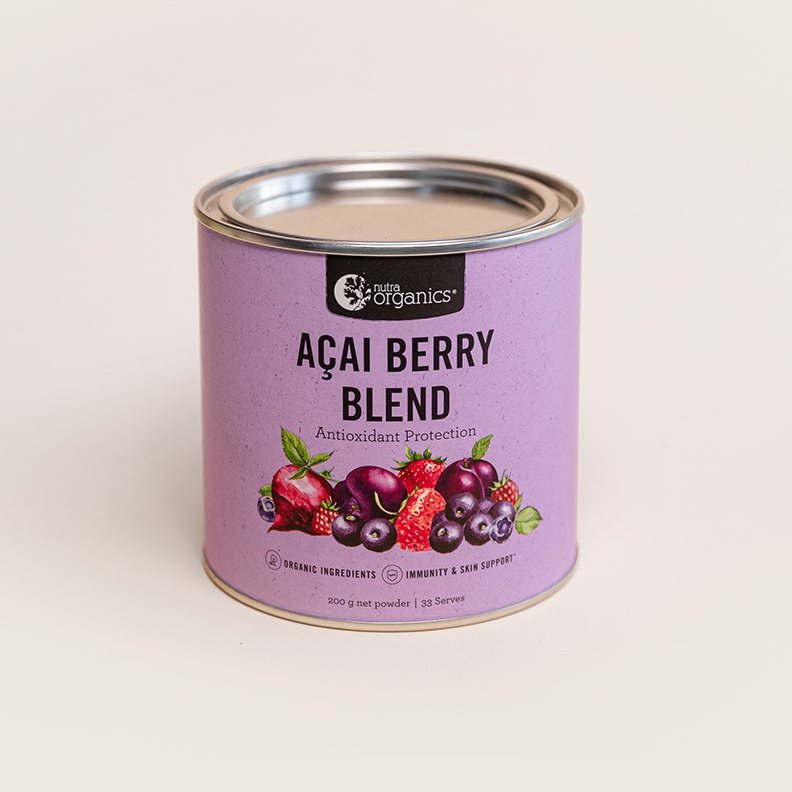 NUTRAORGANICS Superfood Acai Berry Blend 200G