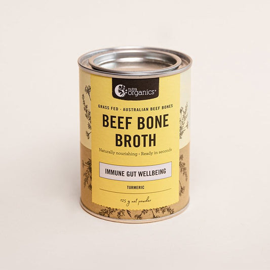 Nutra Organics Beef Broth - Turmeric 125G